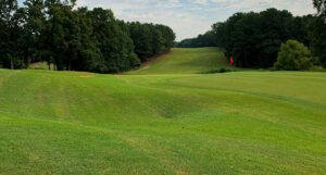 A virtual golf course simulating the Georgia National course.